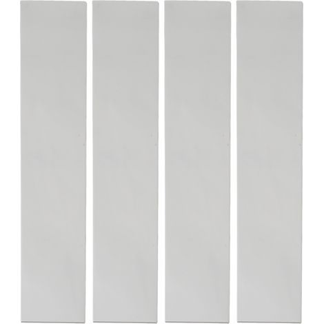 Kit de garniture de pilier de porte et fenêtre 4 pièces en acier inoxydable chromé 304 pour Ford (1/5)