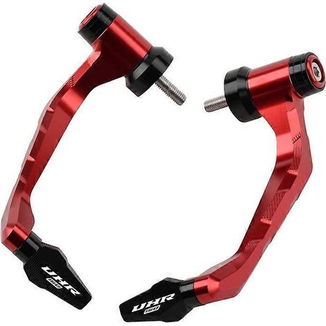 Convient pour les freins modifiés de la moto UHR150, les protections de klaxon, les bouchons d'équilibrage de guidon, les protections anti-chute, les accessoires (rouge, 1 paire) (1/5)