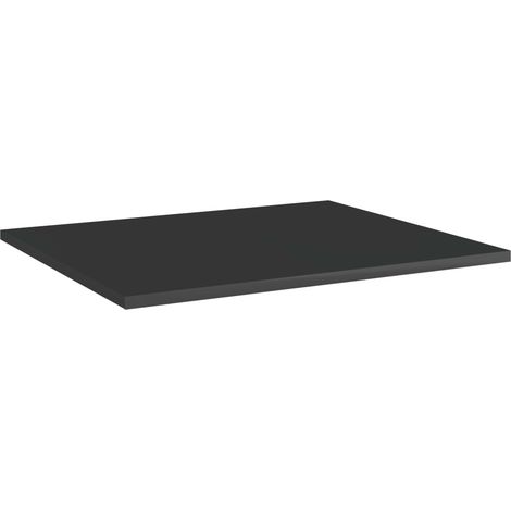 Maison Exclusive - Bücherregal-Bretter 8 Stk. Hochglanz-Schwarz 6 (1/5)