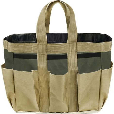 Sac à Outils de Jardinage Oxford Trousse à Outils de Plantes Sac de Rangement de Outils Multi-poches Sac de Transport de (PAS D'OUTILS) (1/5)