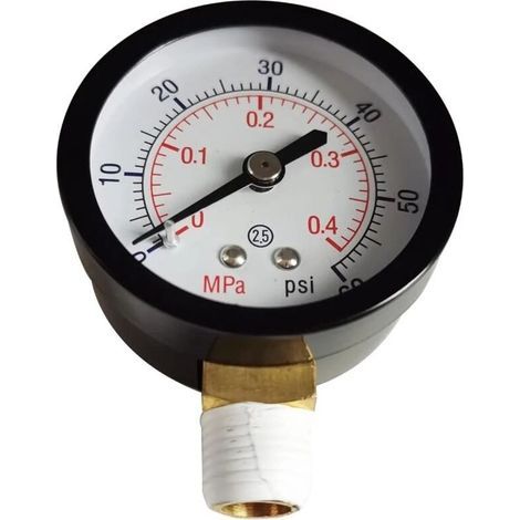 manomètres de filtre pour filtre à sable Hayward Pro Series. modèle (FMY)