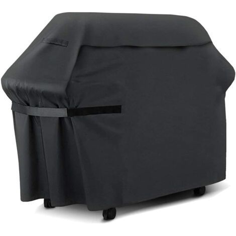 Housse de protection pour barbecue 145 x 61 x 117 cm, résistante à la poussière, à la pluie et au soleil, en tissu Oxford 210D, avec poignée (1/5)