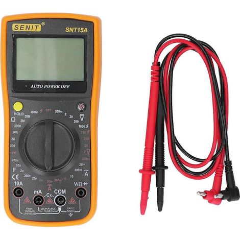 Digitales Handmultimeter 1000V DC 700V AC Strom-, Spannungs- und Frequenzmessgerät für den Einsatz im Betrieb