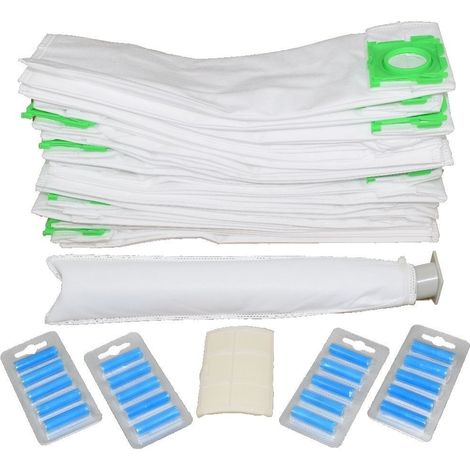 Sebo X Series Microfibre Vacuum Cleaner Bags x 20 with Air Fresheners and Filters Service Kit (1/3)