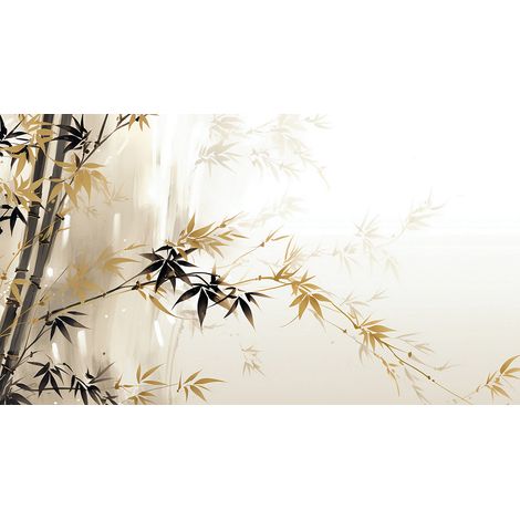 Papier peint panoramique - Forêt Tropicale - 130 cm x 73 cm (1/2)