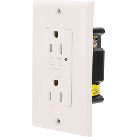 Prise de courant avec détection intelligente des fuites, conforme à la norme américaine et protection contre les défauts à la terre, 125 V CA, LD-3008C (1/5)