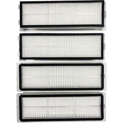 NALOOKAMIC Pour aspirateur Dreame D10 Plus/D10s Plus, pour Dreame L10 Plus/Z10 Pro, brosse latérale principale, filtres Hepa (1/4)