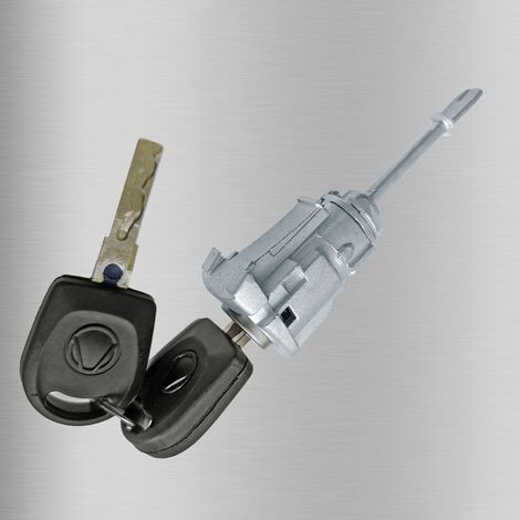 Applicable to Volkswagen SEAT 6L3 right door lock cylinder with 2 keys, automotive parts OE: 6L3837167B (1/4)
