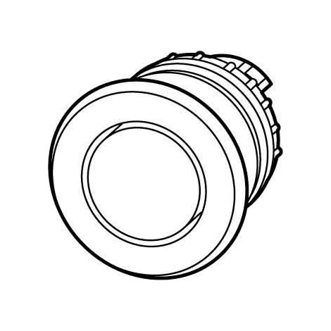 Pulsador seta negro sin placa EATON M22DPSX
