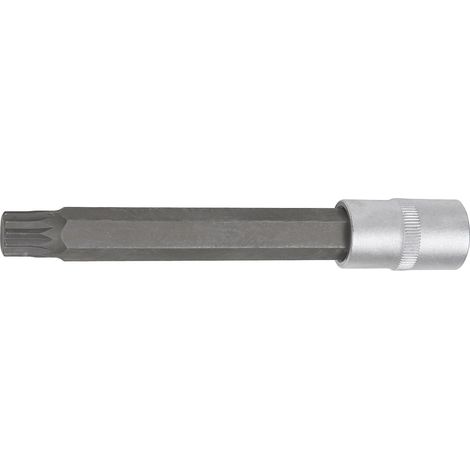 Douille tournevis XZN, M5, Longueur 140 mm - Chrome Vanadium - Finition chromée