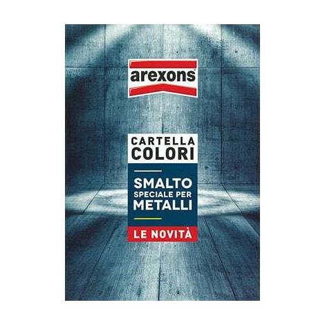 CARTELLA COLORI VERNICE SPRAY METALLI AREXONS