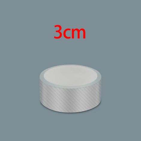 Film protecteur pour portières de voiture (10 m,3 cm,fibre de carbone) - Autocollants anti-rayures transparents - Protection universelle pour seuils de portières (1/3)