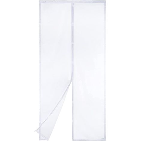 Moustiquaire magnétique – 90 x 200 cm – Renforcée – Aimants puissants – Sans perçage – Porte de balcon (1/5)