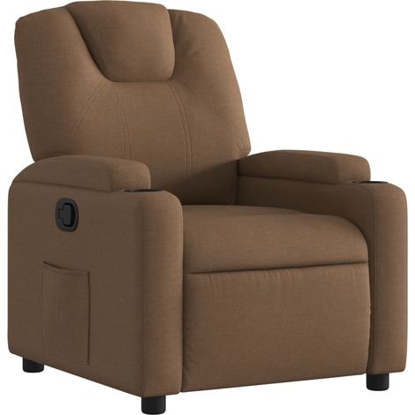 Maison Exclusive - Relaxsessel Braun Stoff