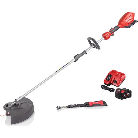 Milwaukee M18FOPHLTKIT-501 Fuel Outdoor Power Head With Line Trimmer & 1x 5.0ah (1/3)