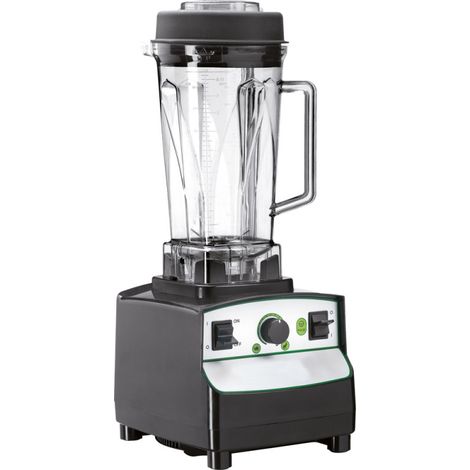 Mélangeur avec 1 verre de 2 litres et variateur de vitesse 205x230x510 mm - VIRTUS