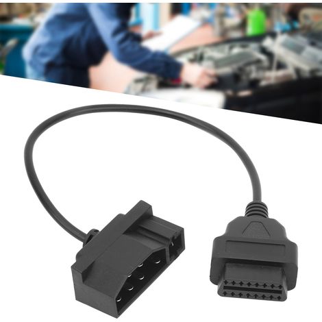 Câble adaptateur OBD1 vers OBD2 16 broches pour Ford, 40 cm, diagnostic automobile