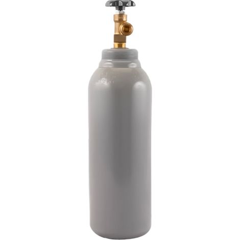 Botella Aquario CO2 Fat - Botella de 8 l de bajo contenido de CO2 con válvula (1/4)