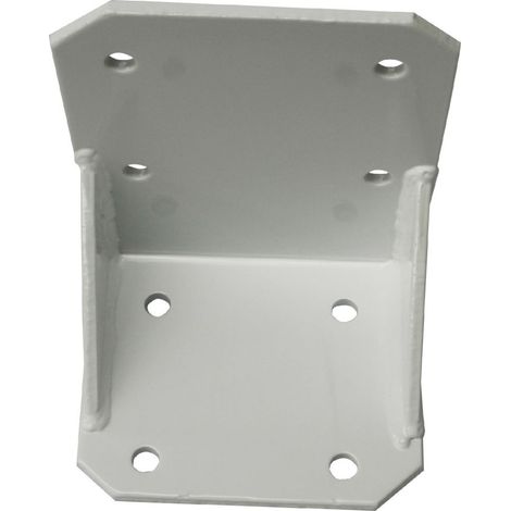 Deckenhalter für Kassettenmarkise grau Deckenhalter Markise