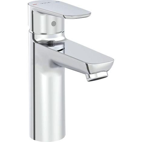 Vitra Flow Soft Large Basin Mixer Tap - Chrome (1/4)