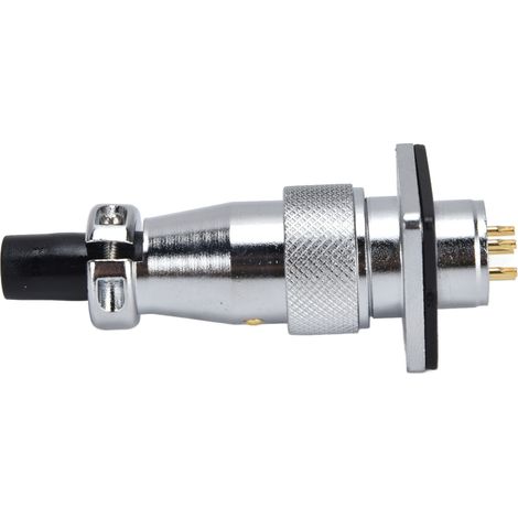 Connecteur électrique étanche WS16 500V, prise femelle et fiche mâle à broches, connecteur avionique industriel, paire de 2 pièces, IP67, alimentation robuste. (1/5)