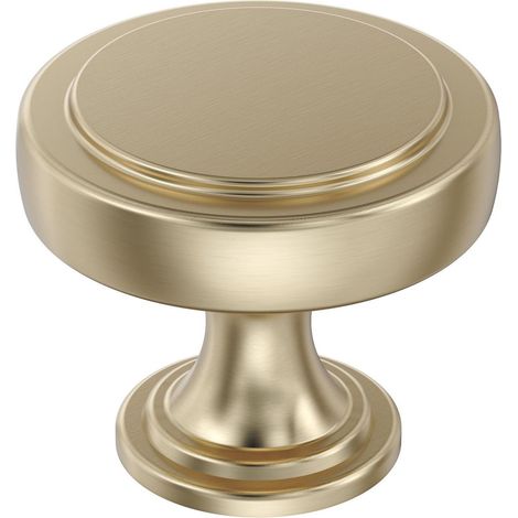 Bouton d'armoire à champagne doré de plus de 38 mm de diamètre Quincaillerie d'armoire de cuisine Quincaillerie pour meubles Poignée de tiroir (1/4)