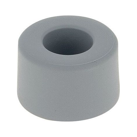 Tope de puerta atornillable gris pulido CHRISLIGNE Bu170/25/12w Diámetro 4 x Alto 2,5 cm AUTRES