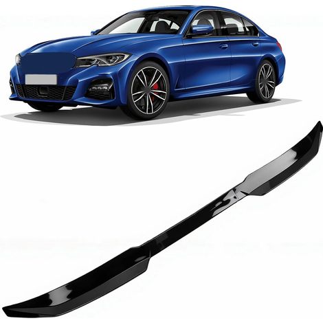 Universal 120cm Car Rear Spoiler Lip, 3-Section Segmented Rubber Wing with Adhesive Tape for Most Sedans, Coupes, and Hatchbacks 2010-2021 (1/5)