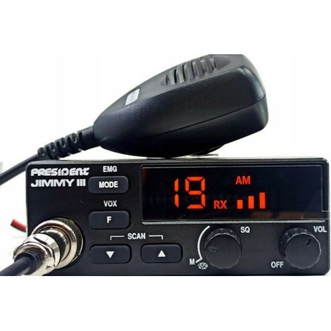 Radio CB Jimmy III ASC AM/FM 12V 40 canaux (1/5)