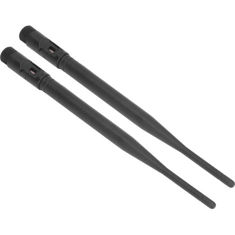 2Pcs Antenne Radio Pliable ABS Haut Gain Sans Fil, Connecteur SMA Femelle Tige Interne, 2 Pièces (1/5)