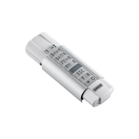 Digicode / Télecody+, émetteur radio portatif, 12 canaux, MF 868,8 MHz 4070V000 blanc - SOMMER - (1/3)