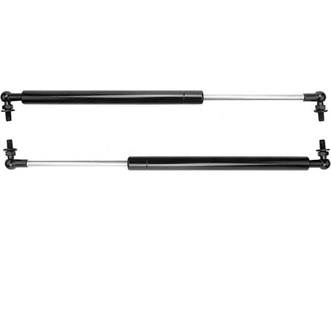 Compatible avec les modèles Nissan Patrol Y61 et Y62 1997-2018, vérin de capot/vérin à gaz en 2 pièces, acier, 41 cm. (1/5)