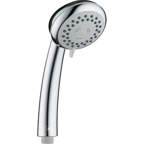 Pommeau de douche à main MSV Pietro 3 fonctions – ABS chromé – Économie d'eau – Picots anti-calcaire Ø75 mm (1/5)