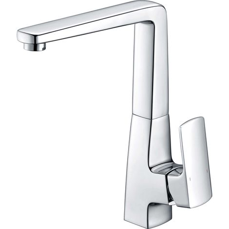 Robinet Mitigeur Evier/Vasque - Chromé - Quare (1/2)