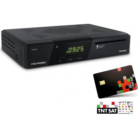 Décodeur TNTSAT Satellite Astra avec Carte d'accès - Enregistrement Chaines TNT (1/5)