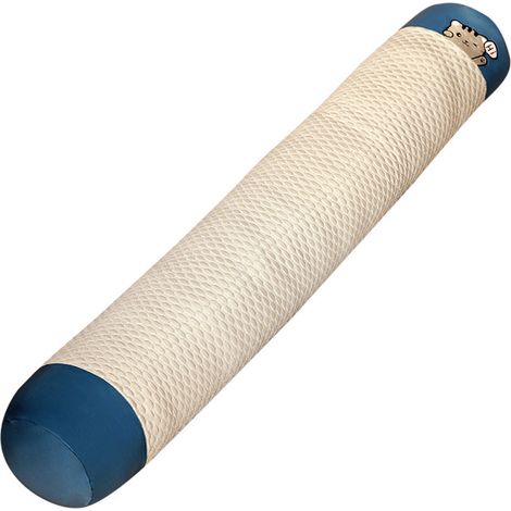 Coussin de corps mignon, amovible, lavable, respirant, en peluche douce et longue, idéal pour dormir en été avec votre chat (85 cm / 33,5 pouces). (1/5)