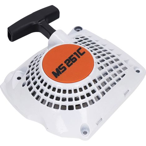 Démarreur complet pour tronçonneuse STIHL MS251C, lanceur, tirette de démarrage, kit de rechange (1/5)