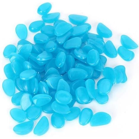 100 pierre lumineuse, fluorescente, polystyrène, aquarium, jardin