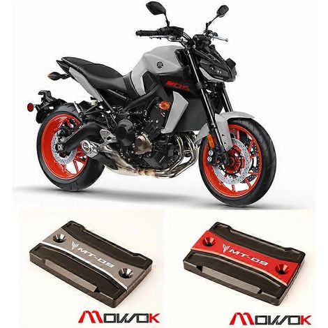Accessoires moto pour MT09, MT07, MT10, XJ6, FZ1 : frein avant modifié, couvercle de pompe supérieur, couvercle de pot d'huile (MT10 bleu) (1/5)