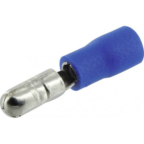 Zylindrischer Stecker Blau Männlich 4 10