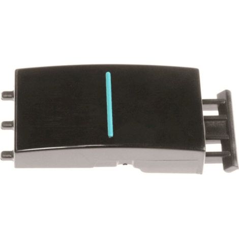 TOUCHE DE COMMANDE NOIR POUR LAVE VAISSELLE SIEMENS - 00165768
