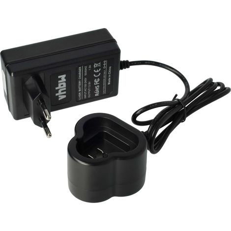 vhbw Chargeur compatible avec Metabo PowerMaxx 12, 12 Basic, 12 Pro, ASE, BS Quick, RC, SSD batteries Li-ion d'outils (10,8V)