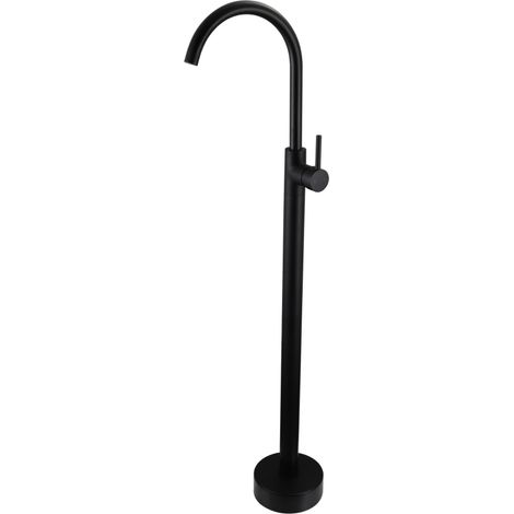 Mexen Alma batterie de lavabo autoportante, noire - 75034-70 (1/2)