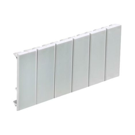 77590 Obturateur pour coffret électrique - 6 modules - Gris - IDE