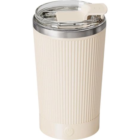 Gobelet mélangeur électrique Mug automatique magnétique en acier inoxydable  Tasse à Café à Agitation Magnétique Pour Thé Lait Cacao Poudre De Protéines Boissons Maison Bureau Camping