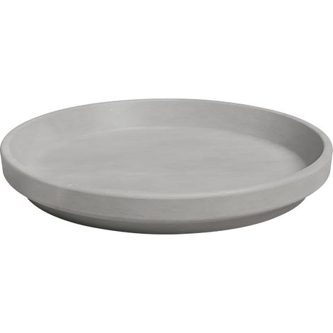 Artevasi Untersetzer für Blumentopf Terrakotta grau Ø 23 cm