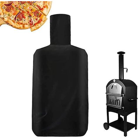 housse De Four  Pizza (noir, 160  68  63 Cm), Housse De Protection Pour Four  Pizza D'extrieur, Rsistante  L'eau,  La Poussire, Au Vent, Aux Uv (1/5)