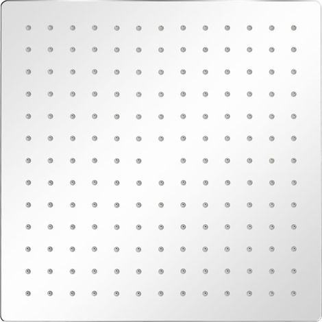 vidaXL Cabezal de ducha efecto lluvia 2 uds acero inoxidable 30x30 cm (1/2)