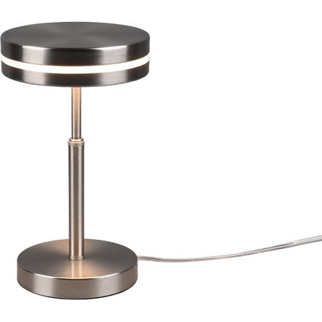 Franklin Trio Lighting Led Disco Sobremesa 6w Níquel