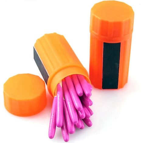 Irovami Kit de survie d'urgence étanche et résistant aux intempéries avec briquet et allumettes (1/5)